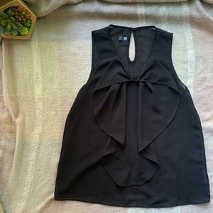 IZ Byer Small Tank Top with Bow Accent